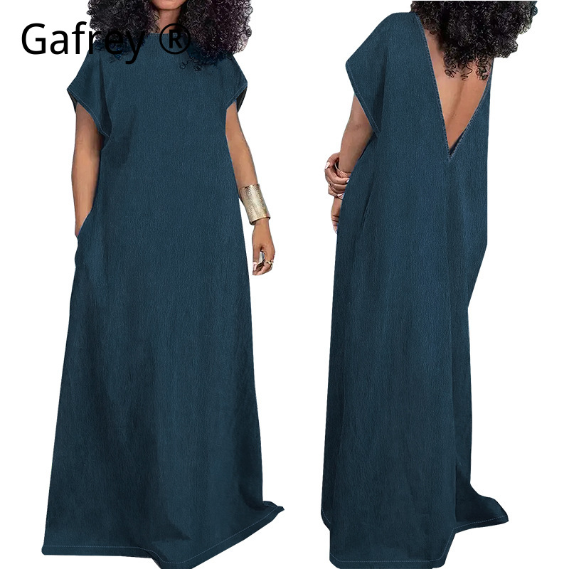 Women Fashion Jeans - XXXXL Plus Size Women Denim Maxi
