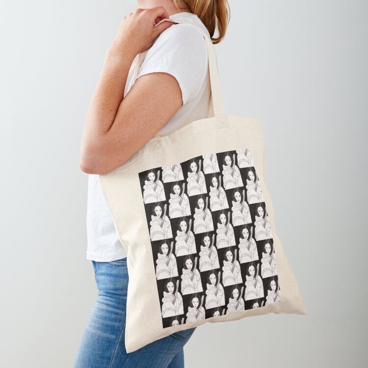 Women Fashion Pose - Teenage Girl Pose sassy face Tote