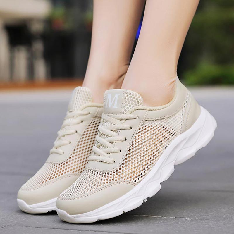 Women'S Fashion Gumboots - Summer Breathable Sneakers Women Mesh Women's