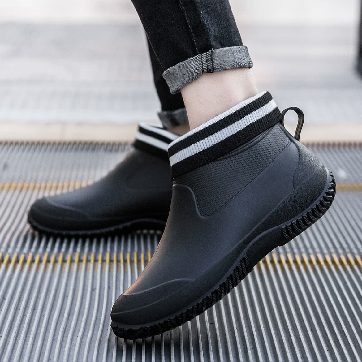 Women'S Fashion Gumboots - Fashion Couple's Rain Boots Rubber Gumboots