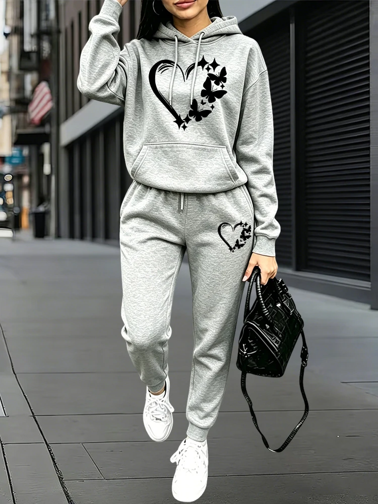 Women Fashion Outfits - 2026 New Fashion Women's Tracksuit Hoodies