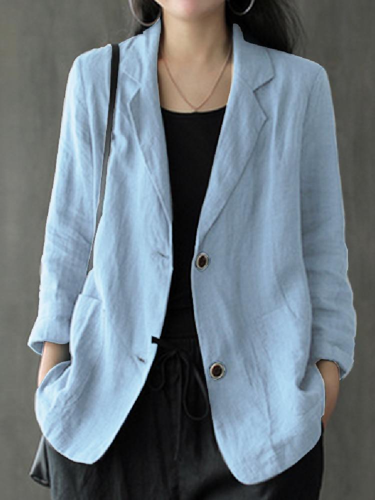Elegant Solid Blazer Women Aut - Blazer Women Oversized review and price