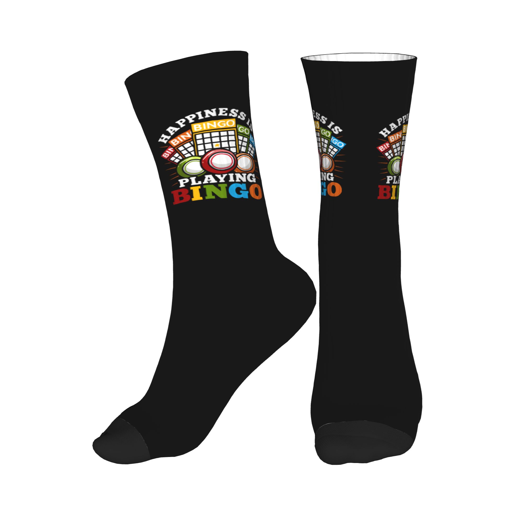 Hot Game Bingo Dress Socks Men - Women Fashion Youtube review and price