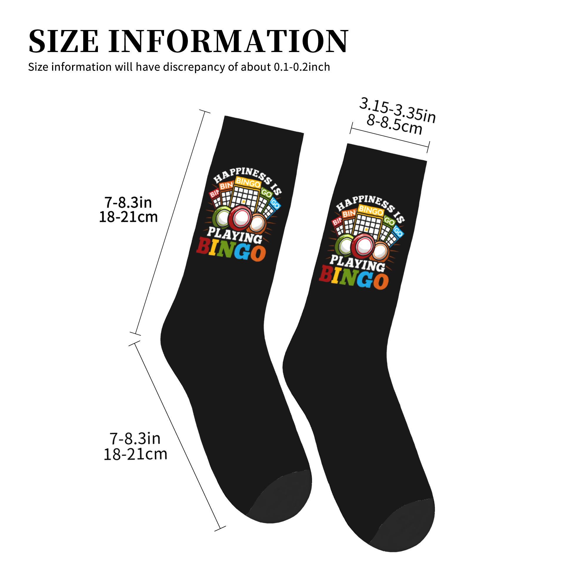 Hot Game Bingo Dress Socks Men - Women Fashion Youtube review and price