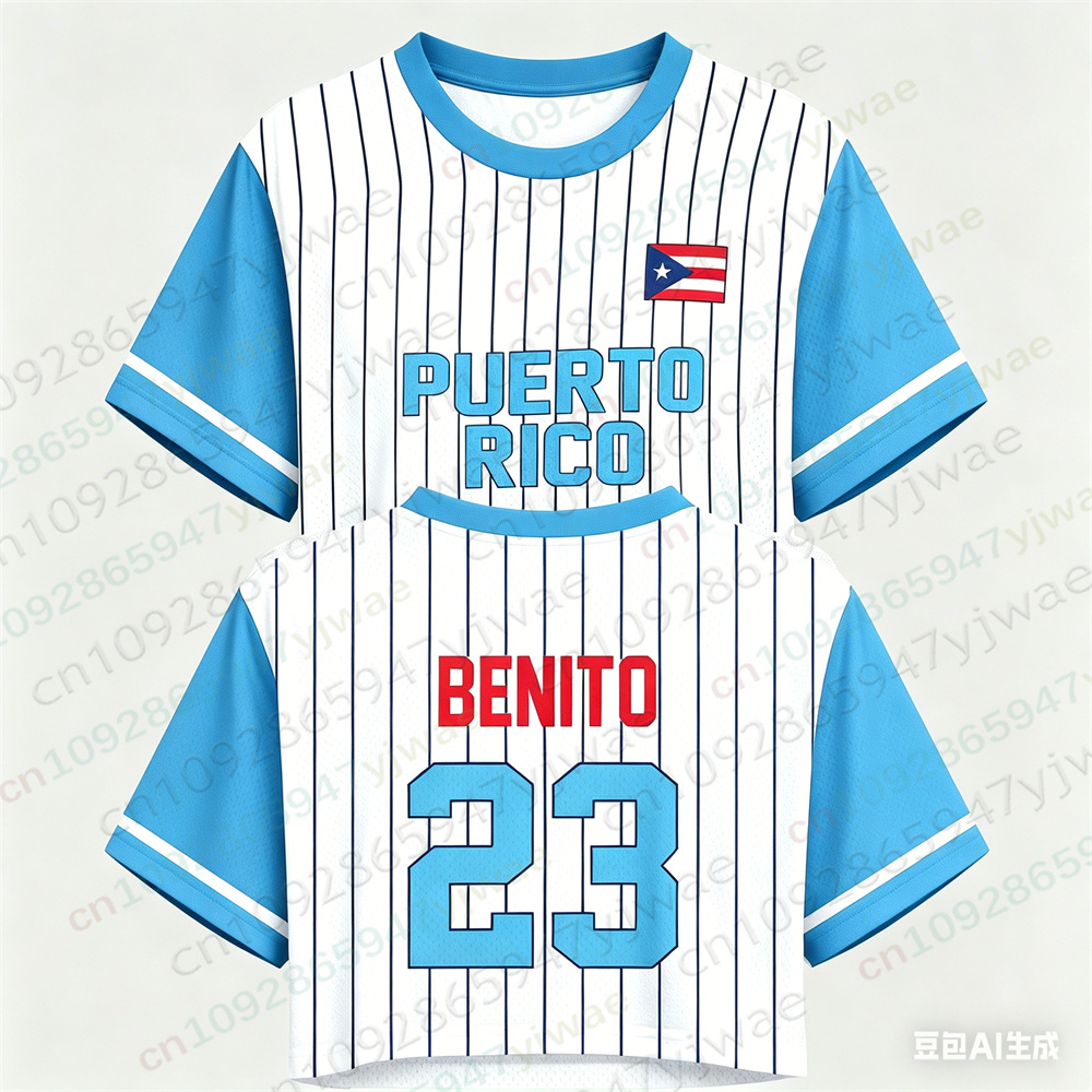 Puerto Rico Crop Top Jersey Pu - Women'S Fashion Rugby Top review and price