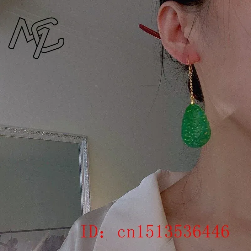 925 Silver Natural Green Jade  - Women Fashion Jewellery review and price