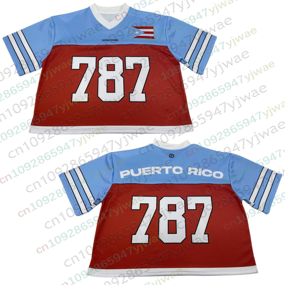 Puerto Rico Oversized Jersey P - Women'S Fashion Rugby Top review and price