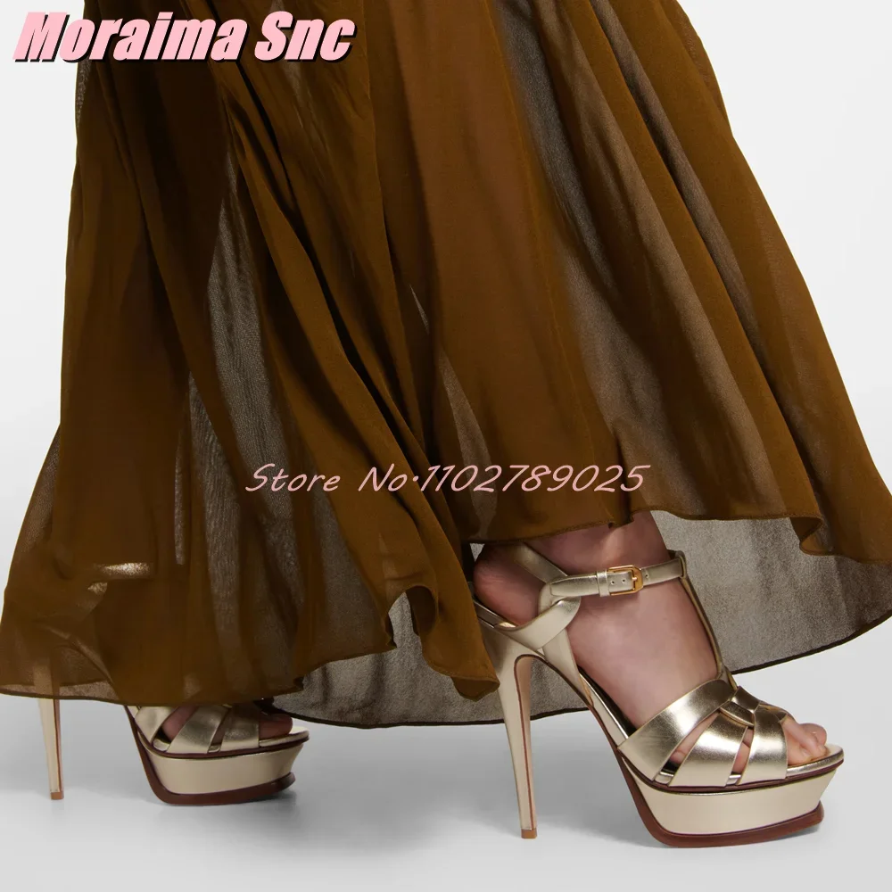 Platform Waeve T-strap Square  - Women Fashion Ideas review and price