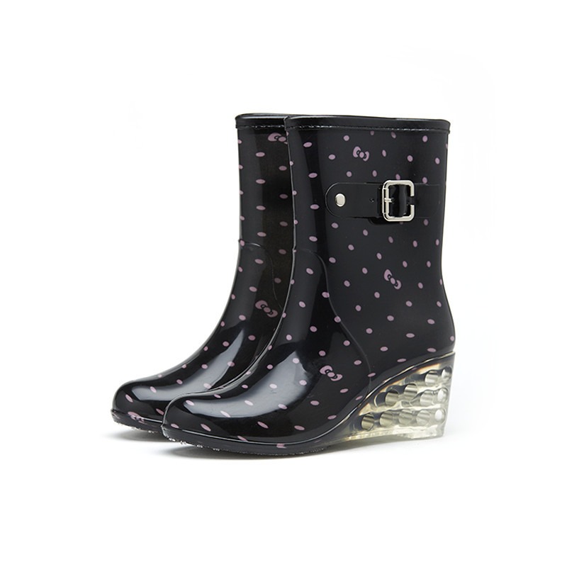 Women's Wellies Fashion Buckle - Women'S Fashion Gumboots review and price