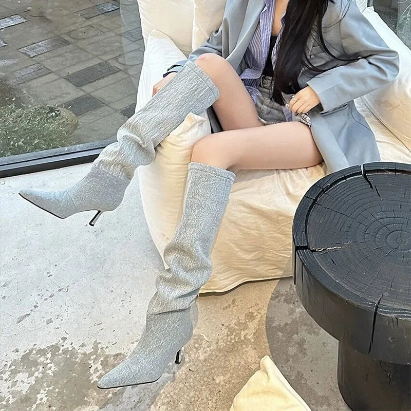 High Heel Long Tube over Knee  - Women Fashion Youtube review and price