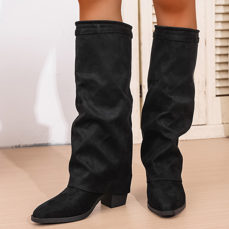 Fashion Slip On High Heeled Kn - Women Fashion Youtube review and price