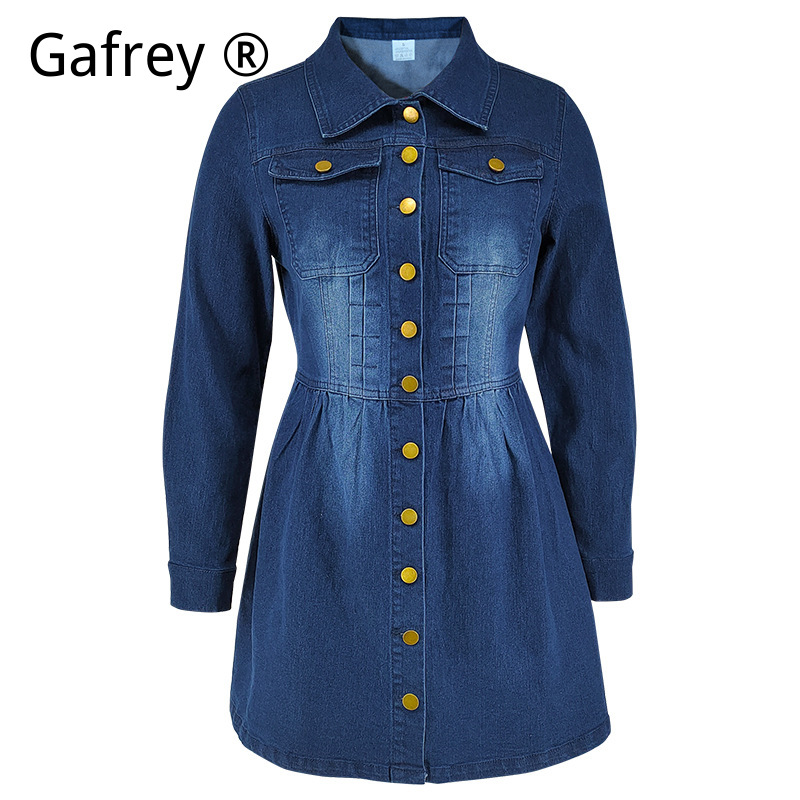 Women New Long Sleeve Denim Dr - Women Fashion Jeans review and price