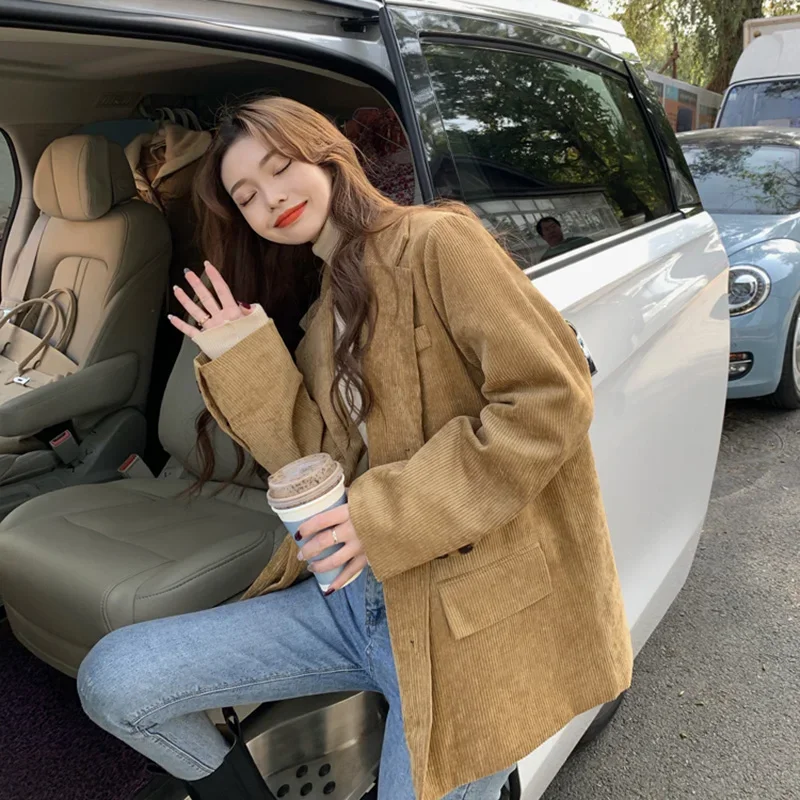 New Corduroy Thick Loose Overs - Blazer Women Oversized review and price