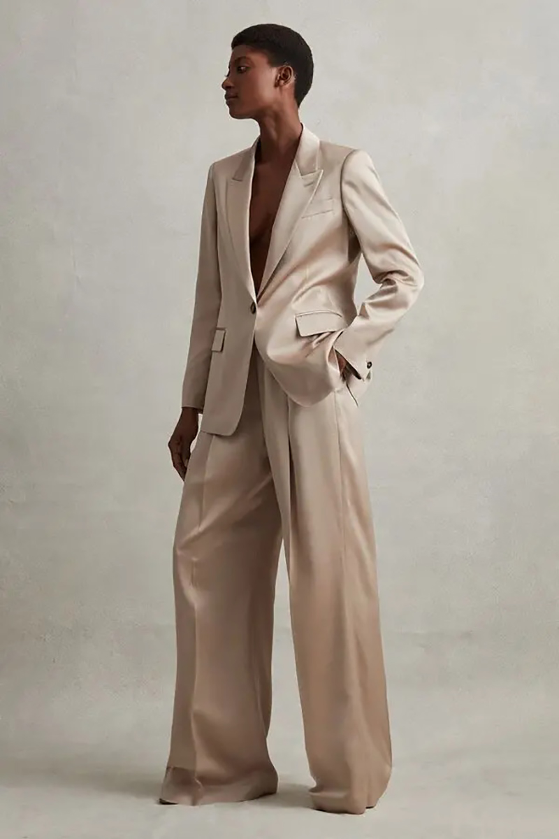 Allingentle Silk Satin Women S - Blazer Women Oversized review and price