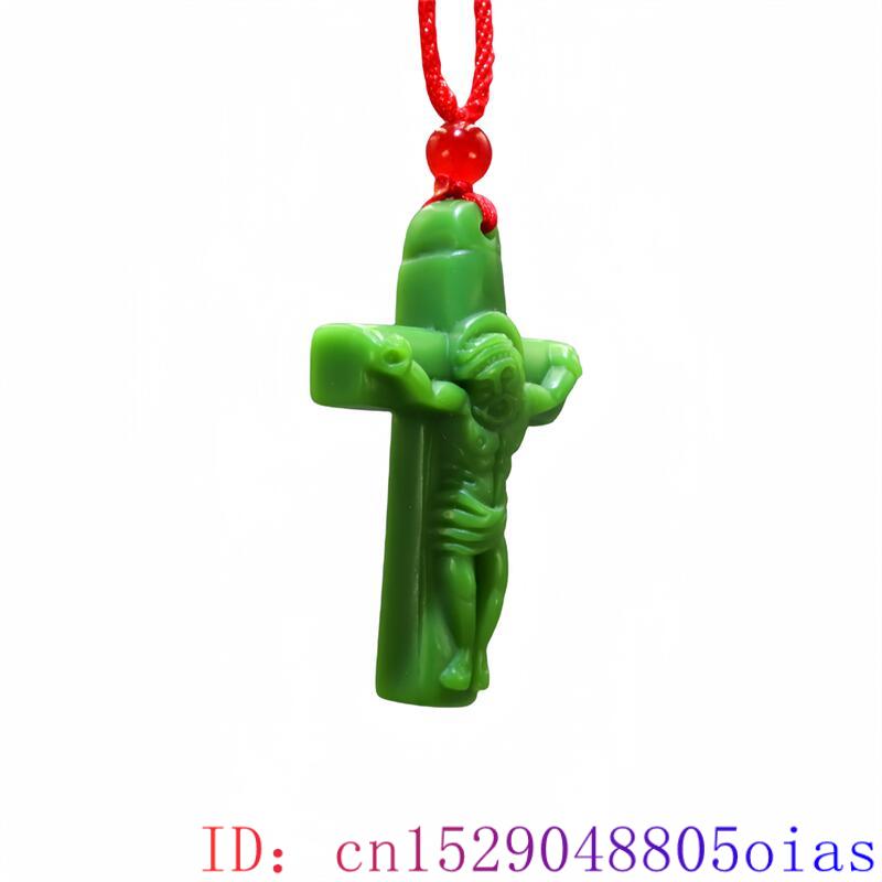 Green Real Jade Cross Pendant  - Women Fashion Jewellery review and price