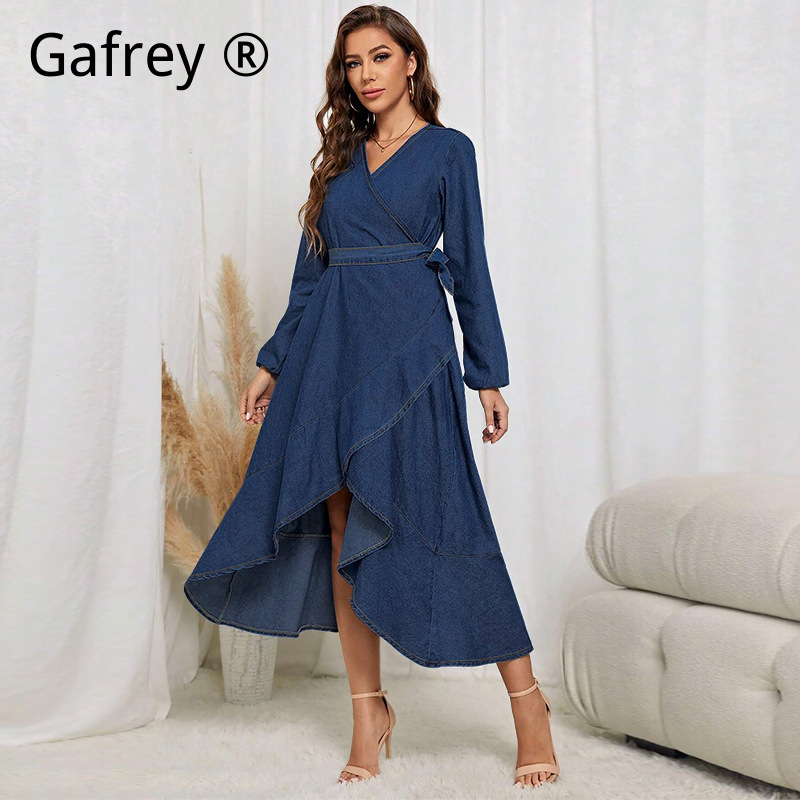 Plus Size Women Denim Dress Lo - Women Fashion Jeans review and price