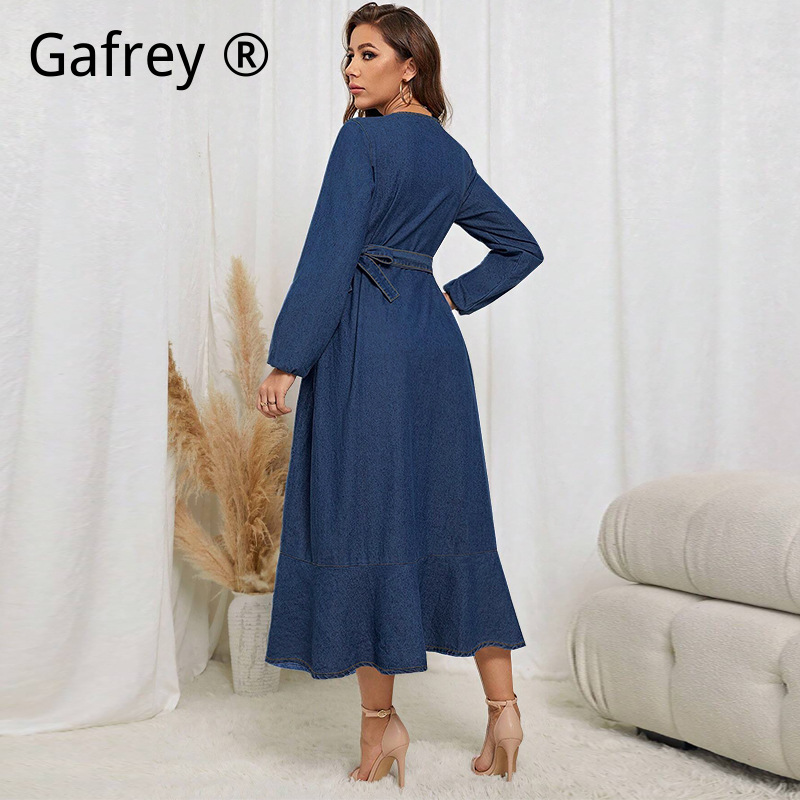 Plus Size Women Denim Dress Lo - Women Fashion Jeans review and price