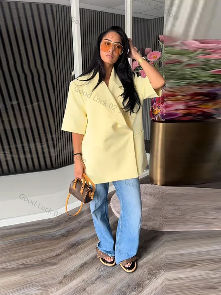 Casual Women's Blazer Coat Sho - Blazer Women Oversized review and price