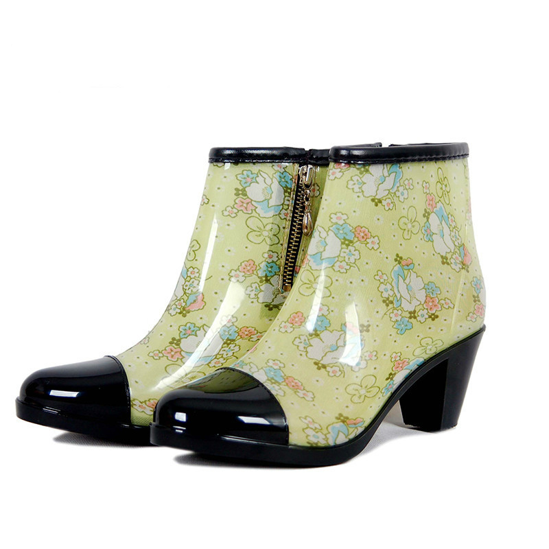 Side Zipper Fashion Rain Boots - Women'S Fashion Gumboots review and price