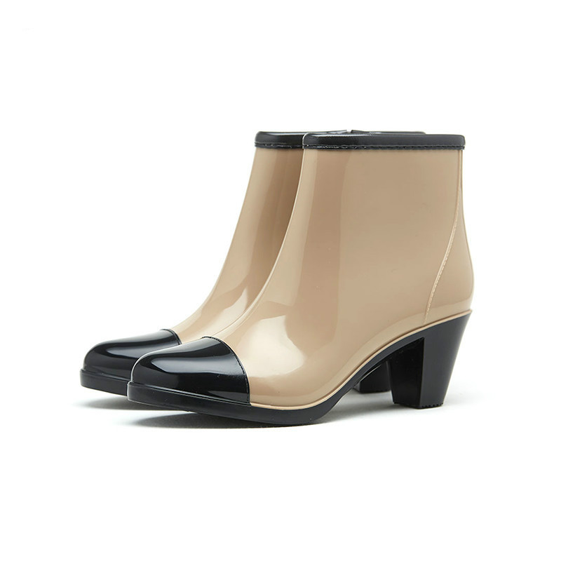 Side Zipper Fashion Rain Boots - Women'S Fashion Gumboots review and price