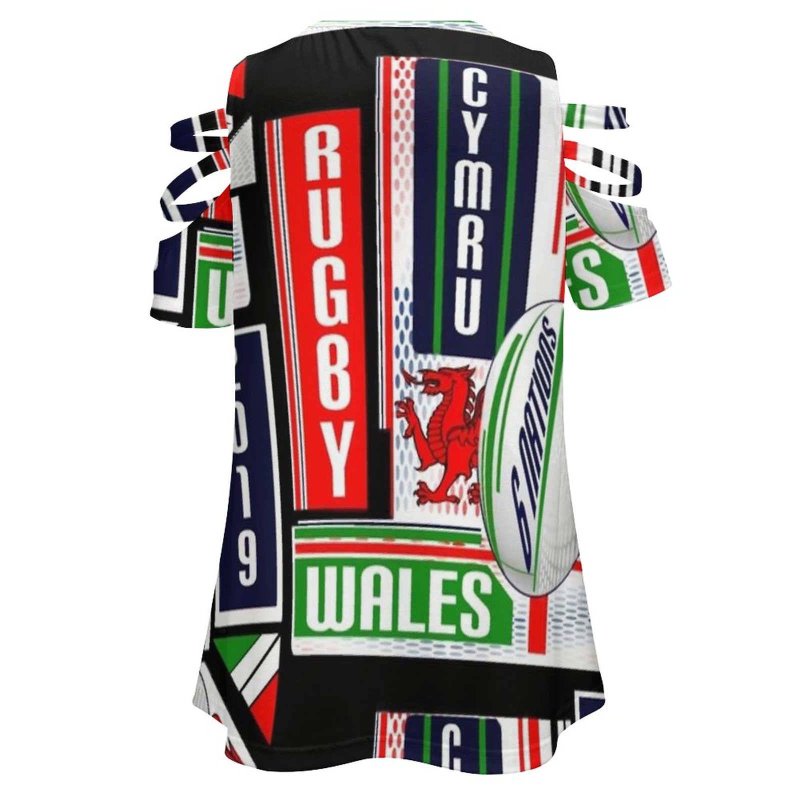 Cymru Welsh Wales Rugby Team D - Women'S Fashion Rugby Top review and price