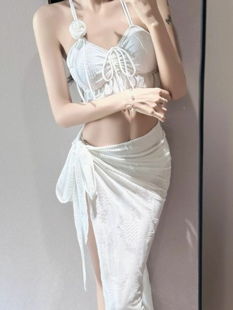 Ladies Floral Two Piece Swimsu - Women Fashion Outfits review and price
