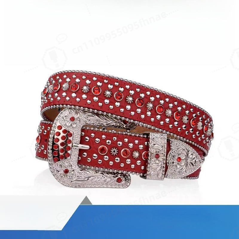 Y2K Style Rhinestone Belt For  - Women Fashion Jeans review and price