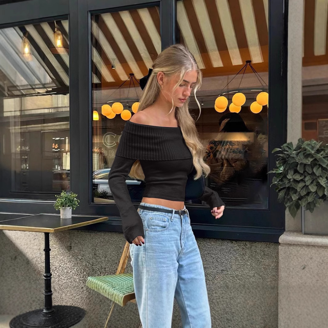 Street Fashion Off Shoulder To - Women Fashion Outfits review and price