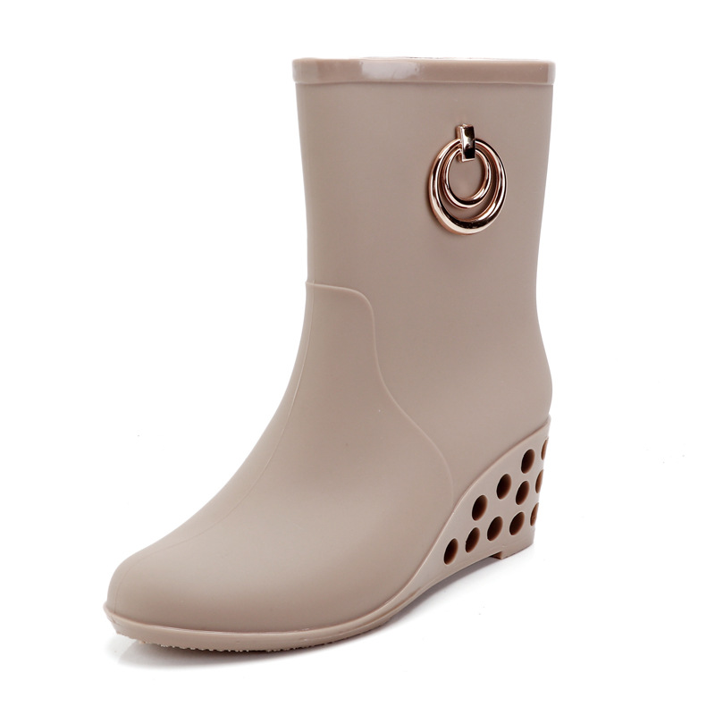 Fashion Wedge Heel Rain  Boots - Women'S Fashion Gumboots review and price