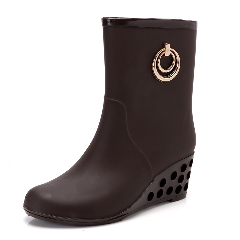 Fashion Wedge Heel Rain  Boots - Women'S Fashion Gumboots review and price
