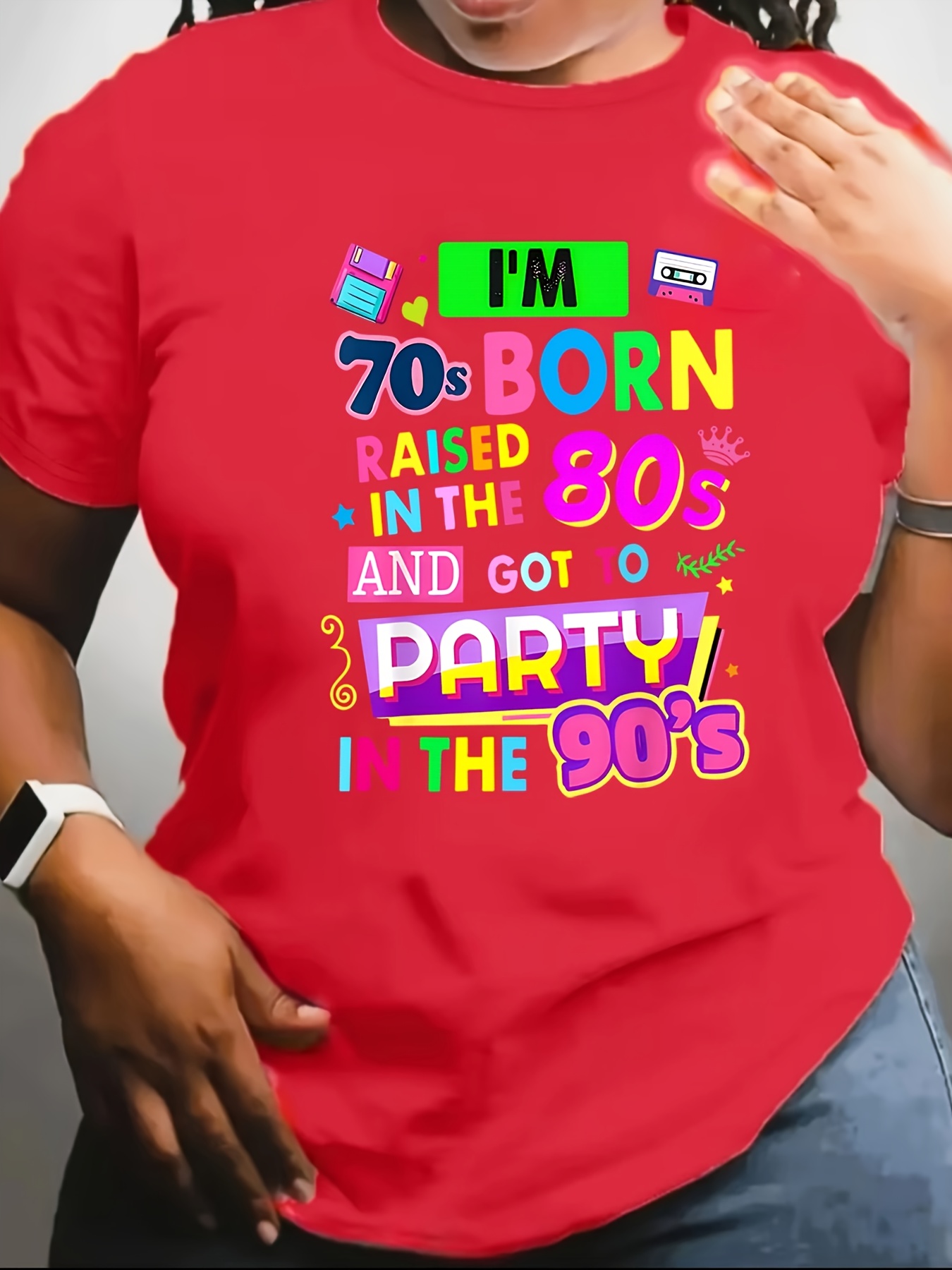 I'm 70s Born Raised In The 80s - Women'S Fashion From The 70S review and price